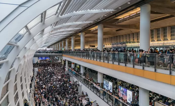 Αεροδρόμιο Χονγκ Κονγκ: Ανεστάλη το check-in σε όλες τις πτήσεις αναχώρησης