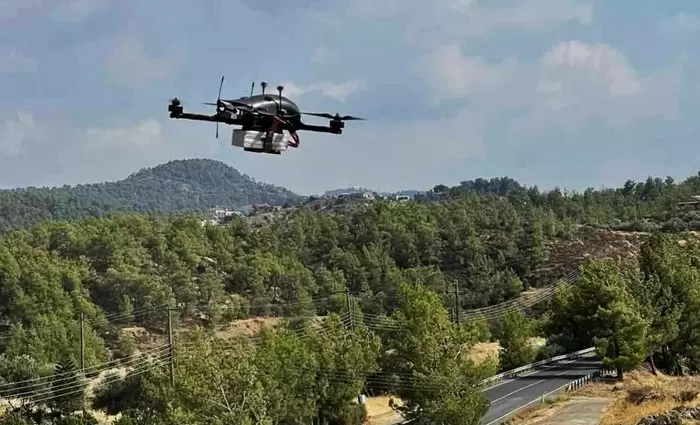Άρχισε η χρήση drones από το Τμήμα Δασών