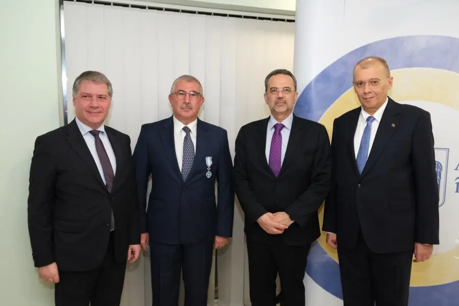 Τελετή βράβευσης κ. Μάριου Α. Κλείτου με μία από τις υψηλότερες εθνικές διακρίσεις της Ρουμανίας