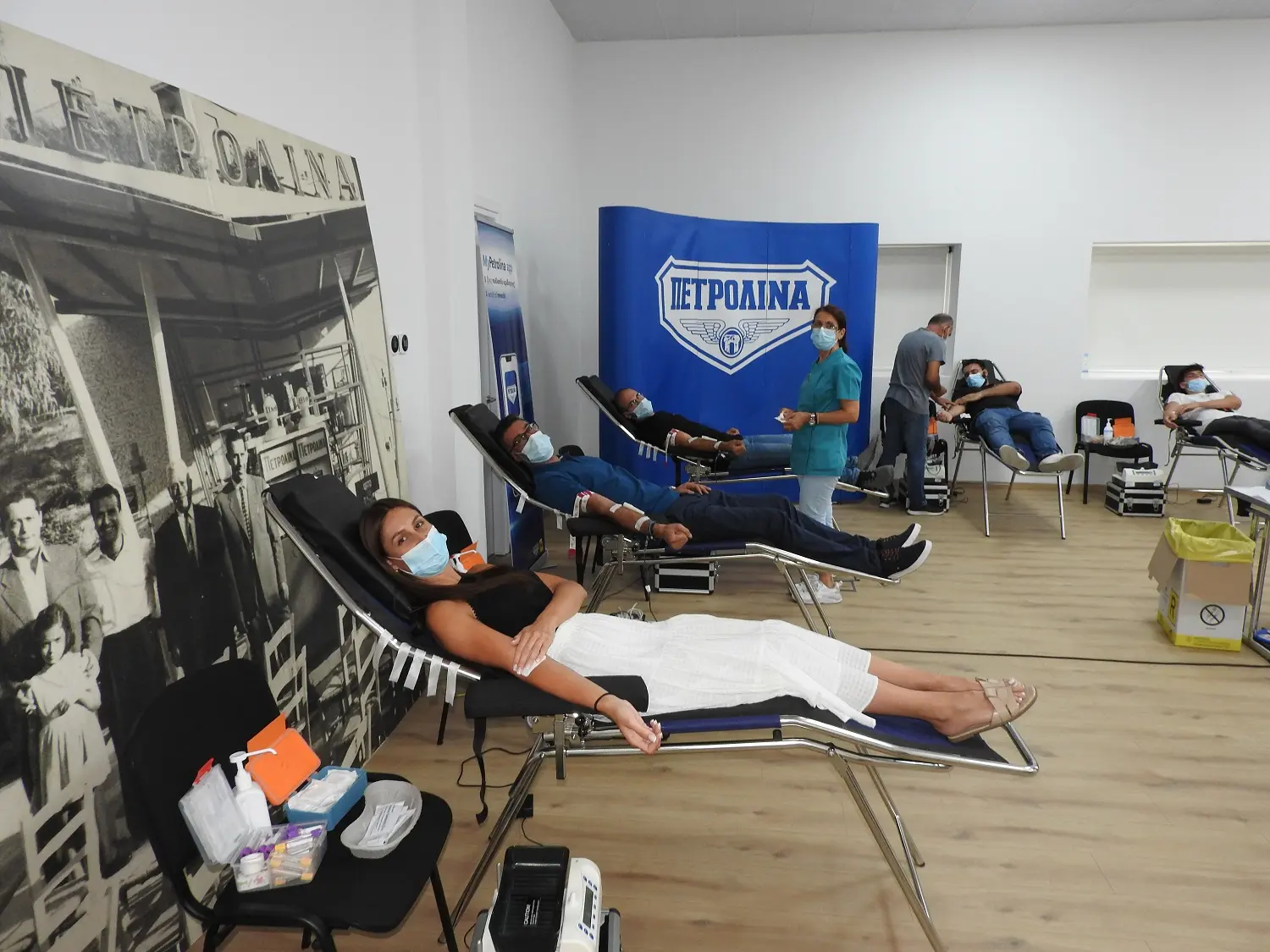 Προσφορά ζωής μέσω αιμοδοσίας από την Πετρολίνα