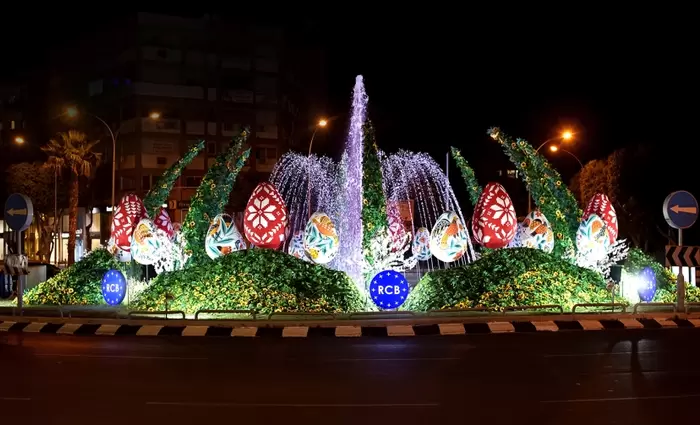 RCB Bank: Πασχαλινή διακόσμηση στη Λεμεσό