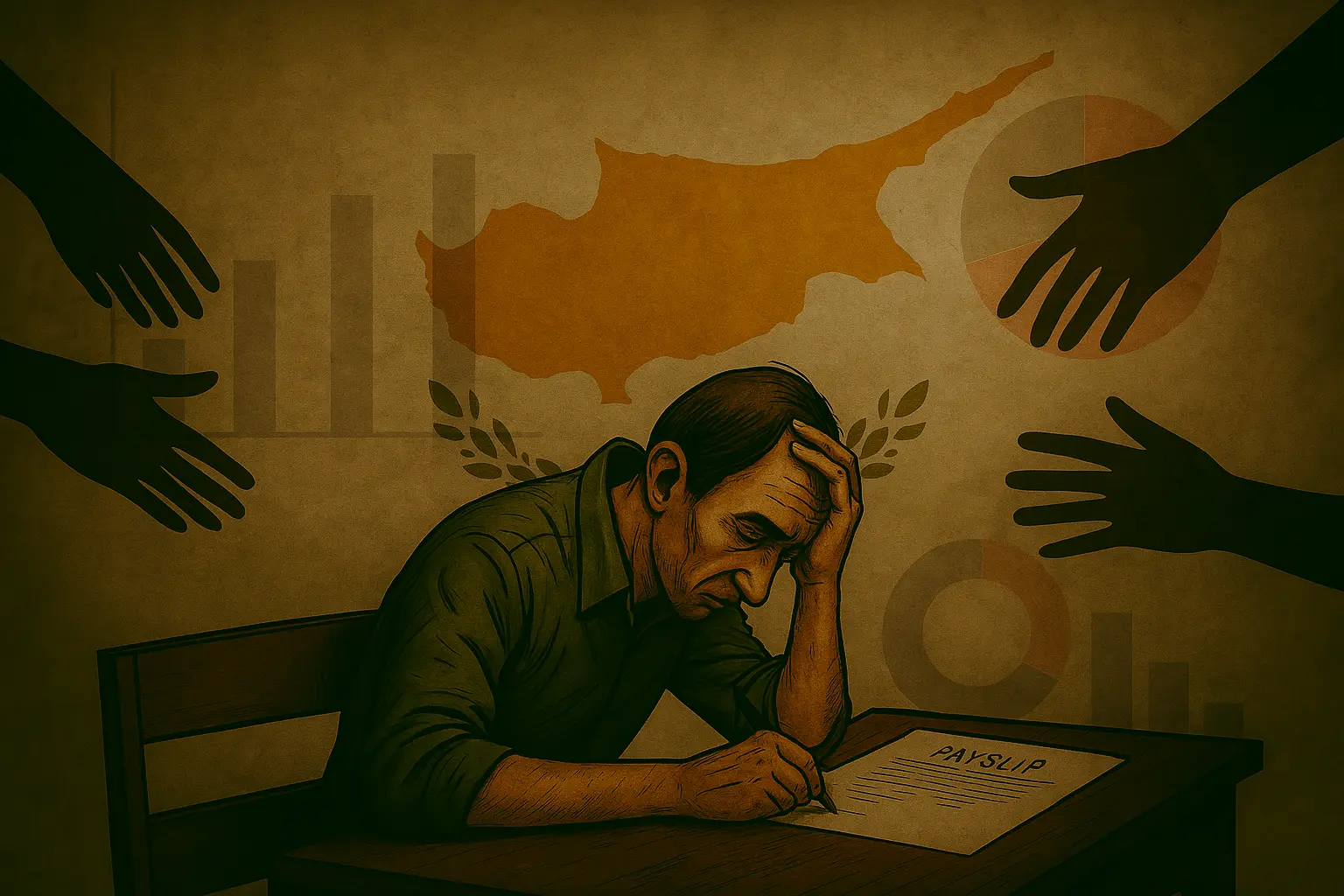 Τρέμουν το «μέσο» οι Κύπριοι - «Καταθλιπτική» η εικόνα των οικονομικών των εργαζομένων