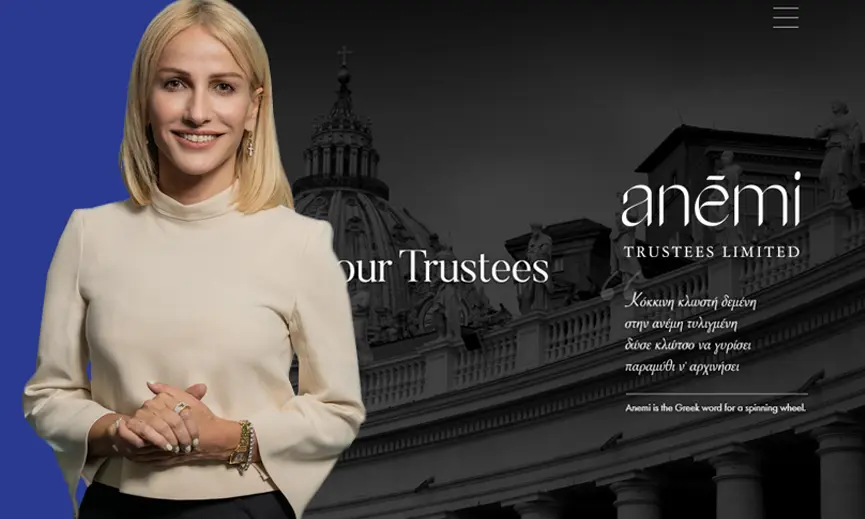 Η Έμιλυ Γιολίτη στο τιμόνι της Anemi Trustees Ltd