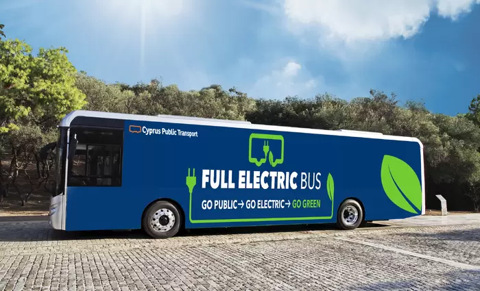 Έρχονται τα πρώτα πέντε αστικά ηλεκτρικά λεωφορεία στην Κύπρο