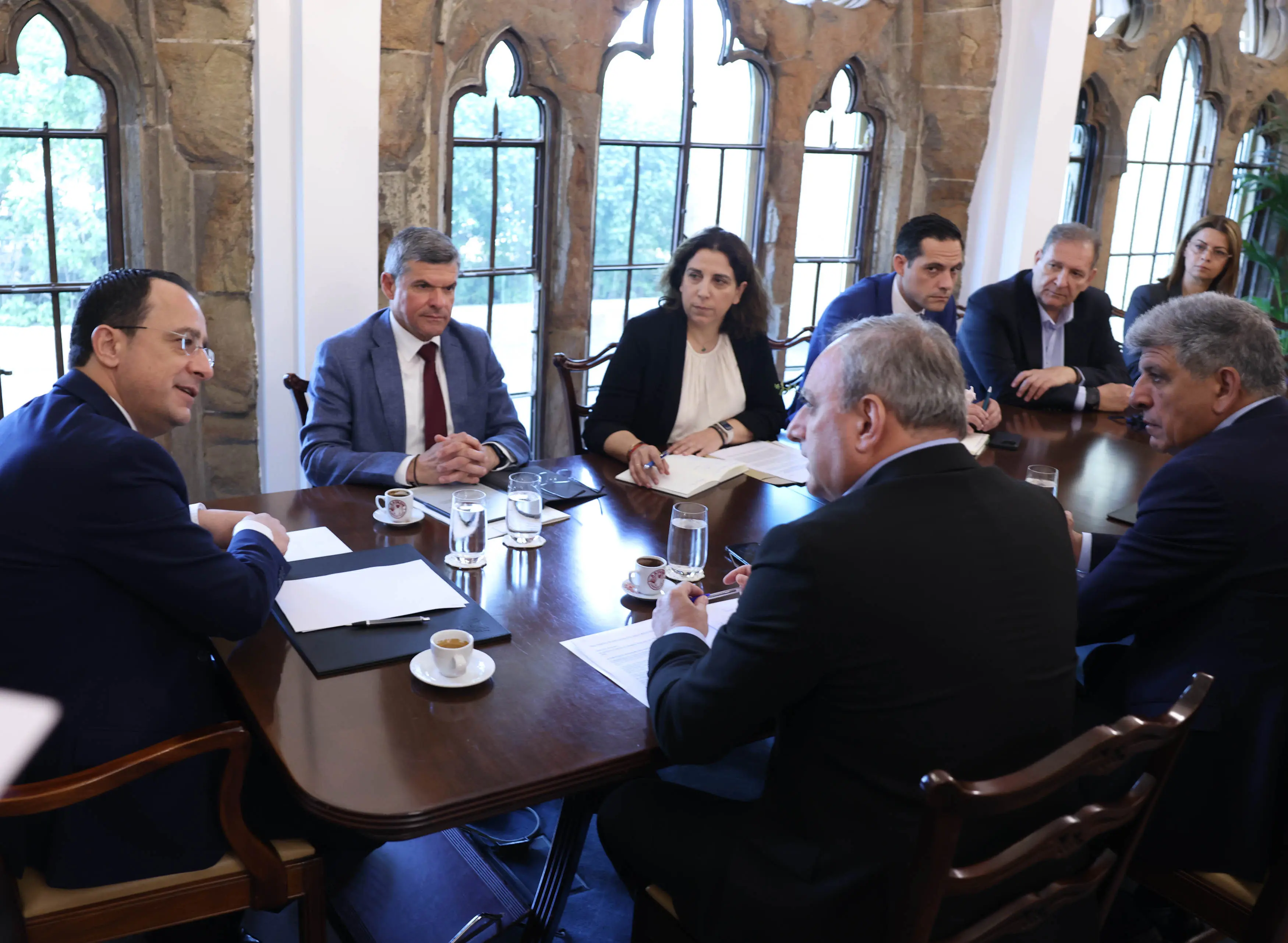 Στο Ισραήλ ο Υπ. Ενέργειας: 18 μήνες για αγωγό, δυόμισι χρόνια για το τερματικό (vid)