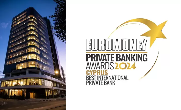 Eurobank Κύπρου: Αναδείχθηκε ως η Καλύτερη Τράπεζα στον τομέα του Private Banking