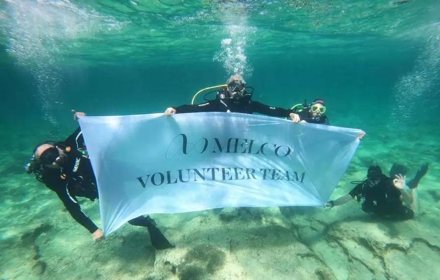 Καθαρισμός βυθού στο Λιμανάκι Αγίας Νάπας από τη Melco Cyprus (ΦΩΤΟΣ)