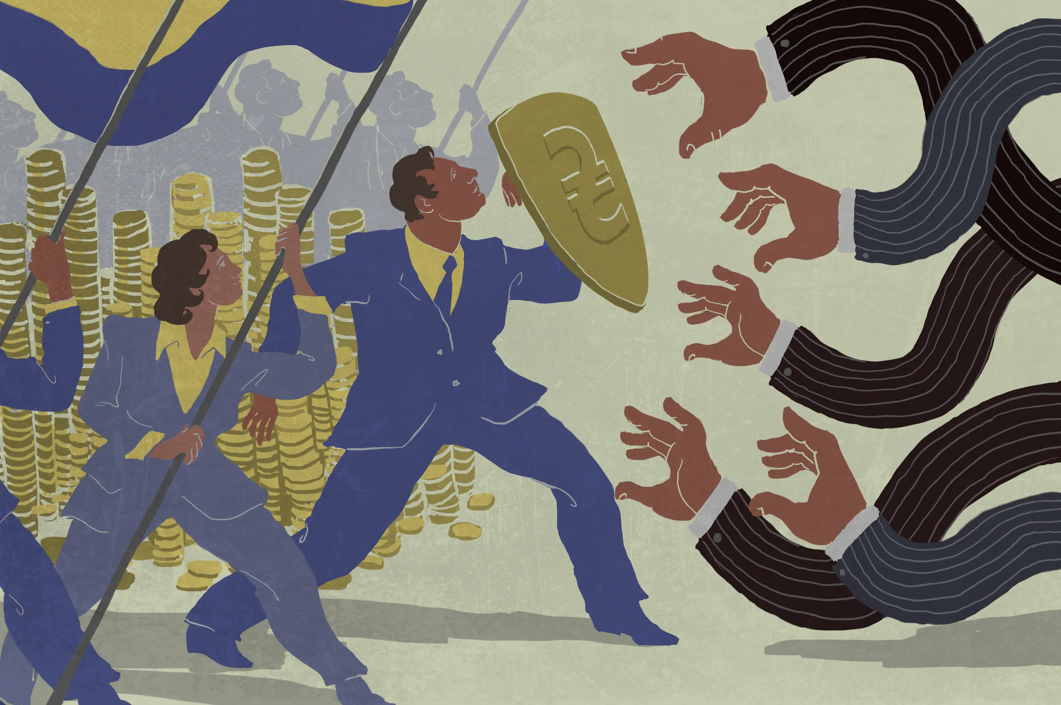 «Λαός διχασμένος και από τη διαφθορά προδομένος»