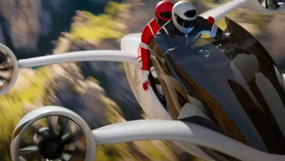 Ιδού η πρώτη ιπτάμενη μοτοσικλέτα (βίντεο)