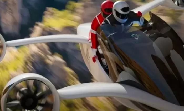 Ιδού η πρώτη ιπτάμενη μοτοσικλέτα (βίντεο)