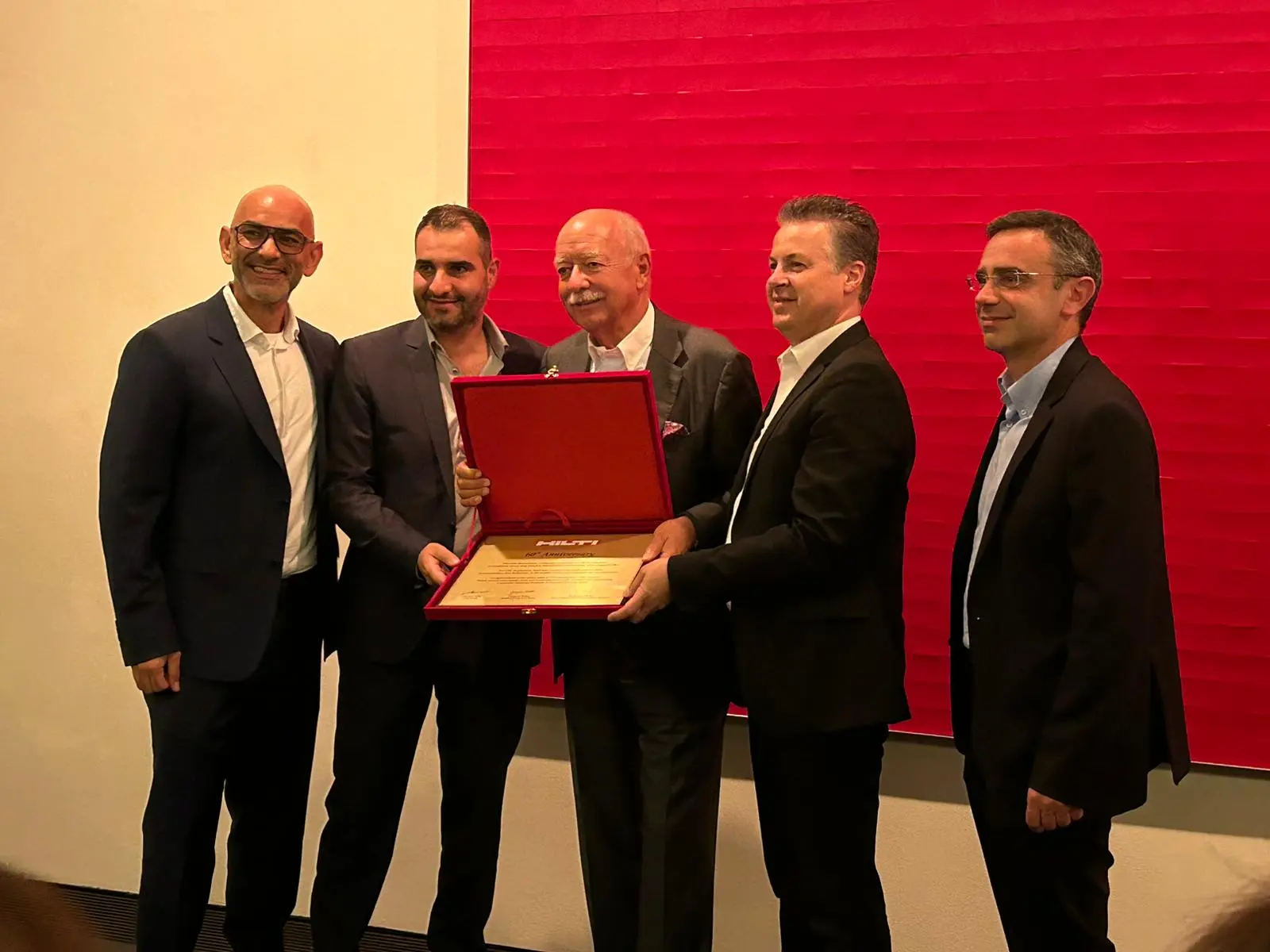 Τιμητική διάκριση στη CTC Automotive για τα 60 χρόνια HILTI στην Κύπρο