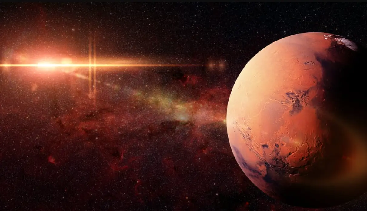 Η ηλιακή κηλίδα που έστειλε την τρομερή γεωμαγνητική καταιγίδα στη Γη έστειλε μια και στον Άρη