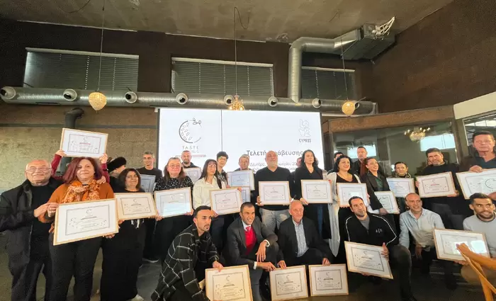 Βραβεία ‘’Taste Cyprus Delightful Journeys’’ - Οι επιχειρήσεις που διακρίθηκαν