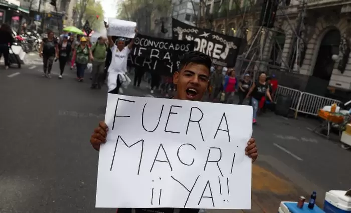 Αργεντινή: Διαδήλωση στο Μπουένος Άιρες για τις πολιτικές λιτότητας 