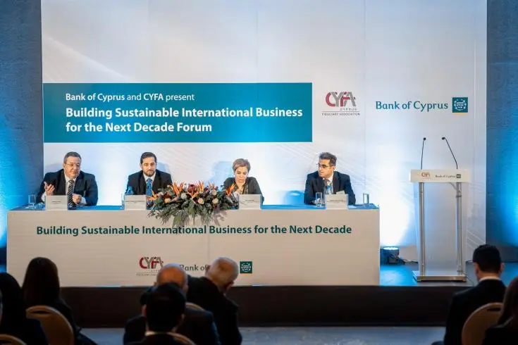 Φόρουμ για βιώσιμες διεθνείς επιχειρήσεις πραγματοποίησε η Τράπεζα Κύπρου