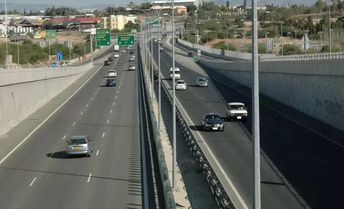 Διακοπές κυκλοφορίας στον αυτοκινητόδρομο Λεμεσού-Λευκωσίας την Μ.Παρασκευή