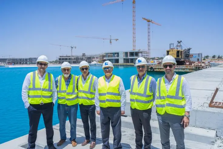 Τη μαρίνα Αγίας Νάπας επισκέφθηκε αντιπροσωπεία του Invest Cyprus