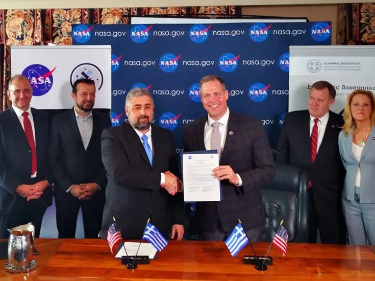 Ο  Ελληνικός Διαστημικός Οργανισμός συνεργάζεται με την NASA