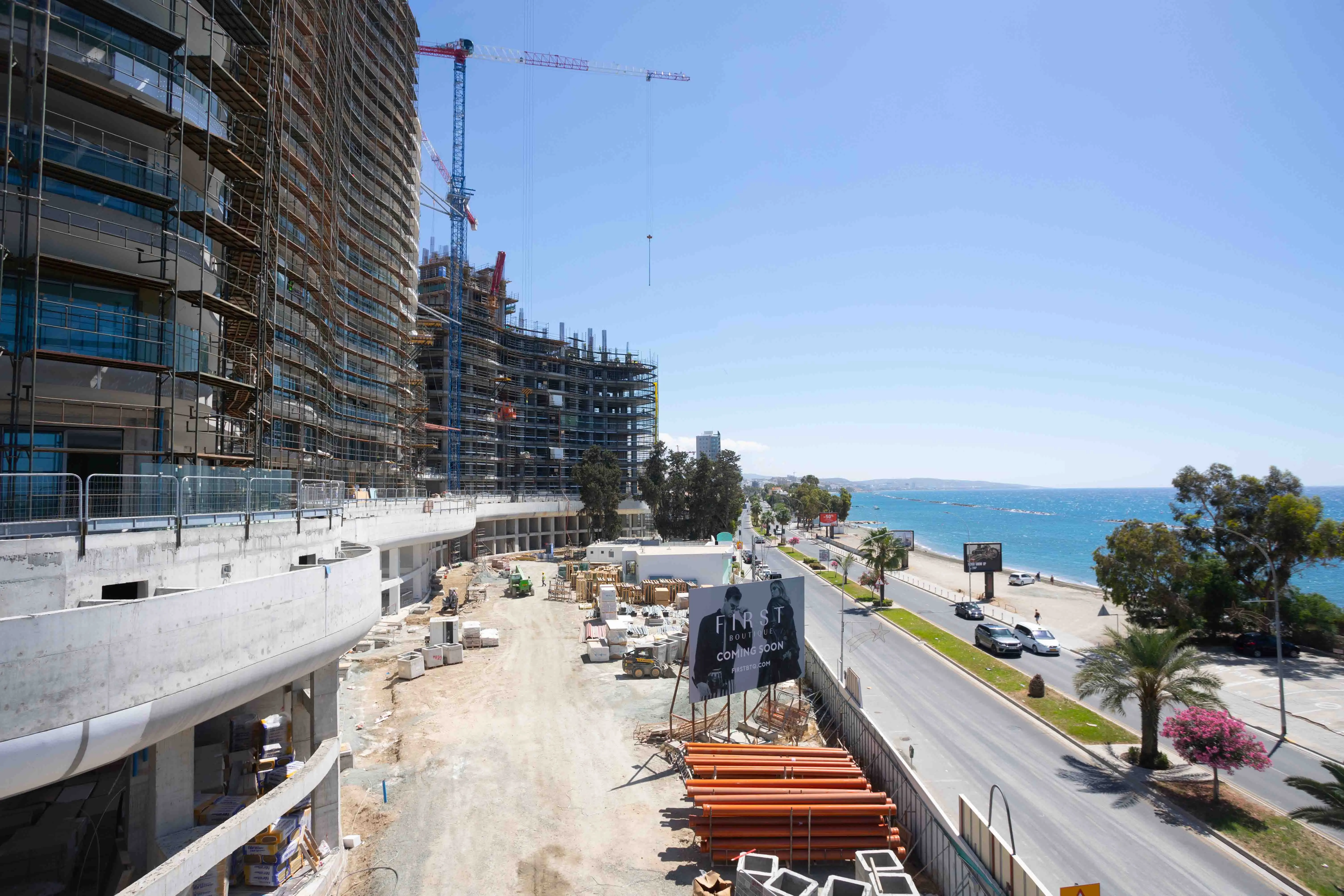 Εντυπωσιακό βίντεο από τις εργασίες στο Limassol Del Mar