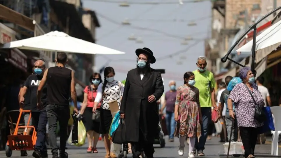 Χρήση μάσκας σε κλειστούς χώρους συζητά σήμερα το Ισραήλ