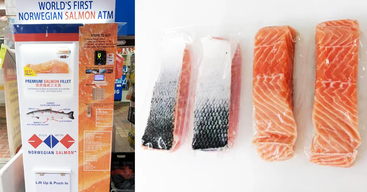 Το πρώτο ΑΤΜ... σολομού είναι γεγονός