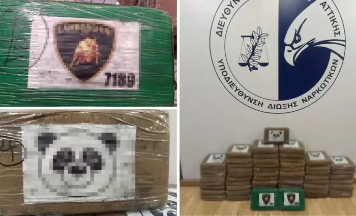 Ελλάδα: Έφτασαν 64 κιλά κοκαΐνης από το Εκουαδόρ σε κοντέινερ με γαρίδες (VID)
