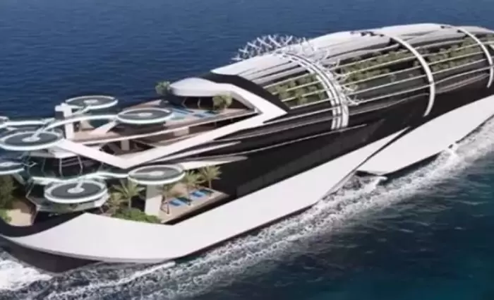 Αυτό είναι το νέο υπερπολυτελές κρουαζιερόπλοιο – πρόκληση του 22ου αιώνα