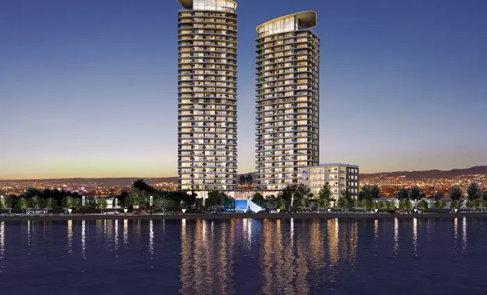 Η κατασκευή βρίσκεται σε πλήρη εξέλιξη στο Limassol Blu Marine μέρα και νύχτα