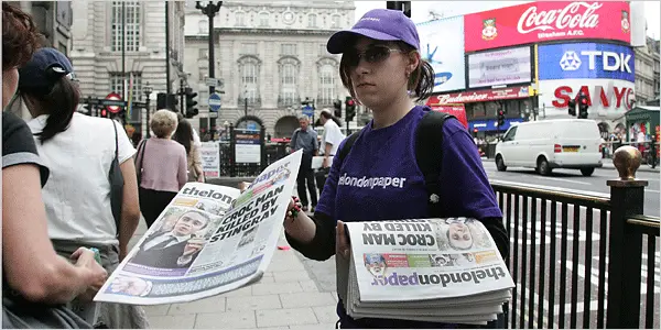 Λονδίνο: Δύσκολες ώρες για τις δωρεάν εφημερίδες Standard, Metro και City AM