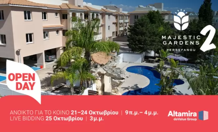 Έρχεται το νέο Open Day της Altamira Real Estate στο Majestic Gardens 2 στην Τερσεφάνου