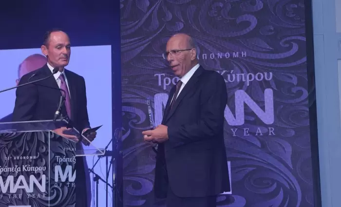 Ο Οραματικός ηγέτης της Pafilia στα Bank of Cyprus Man of the year Awards
