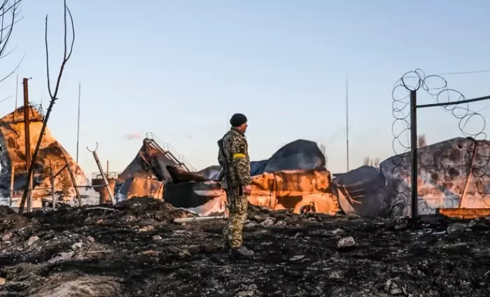 Βομβαρδίζονται αποθήκες σιτηρών στην Ουκρανία