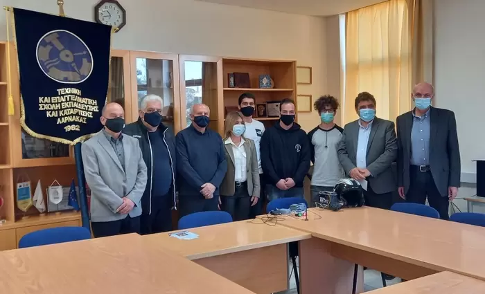 Το βραβείο «ΟΠΑΠ Νεόφυτος Χανδριώτης» στην Τεχνική Σχολή Λάρνακας