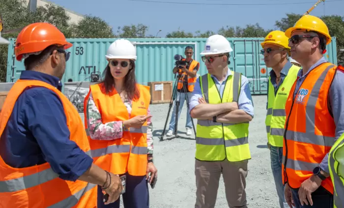 Νερό από τις νέες αφαλατώσεις στις 22 Ιουλίου – Ενημερώθηκε για τις εργασίες Υπ. Γεωργίας