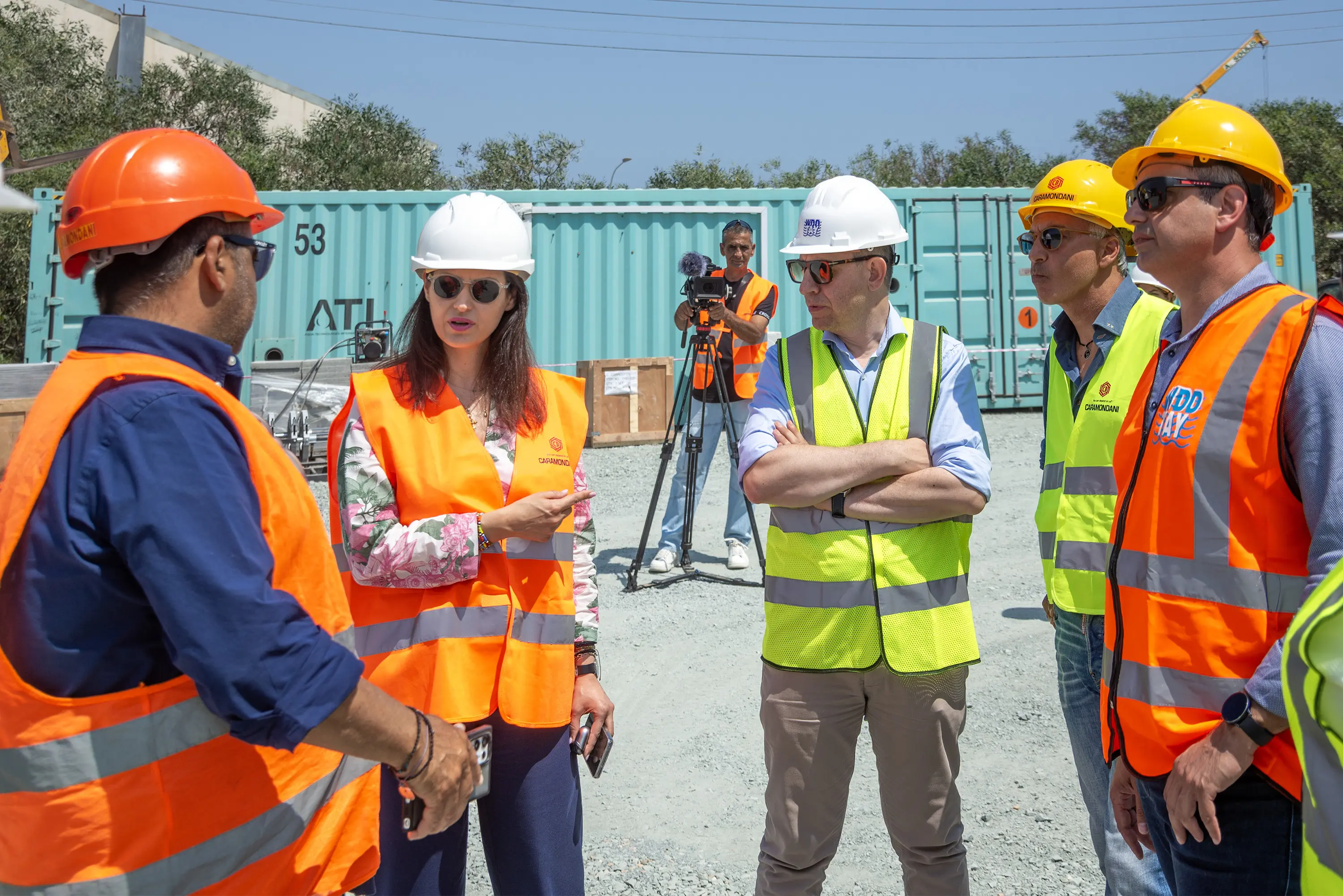 Νερό από τις νέες αφαλατώσεις στις 22 Ιουλίου – Ενημερώθηκε για τις εργασίες Υπ. Γεωργίας