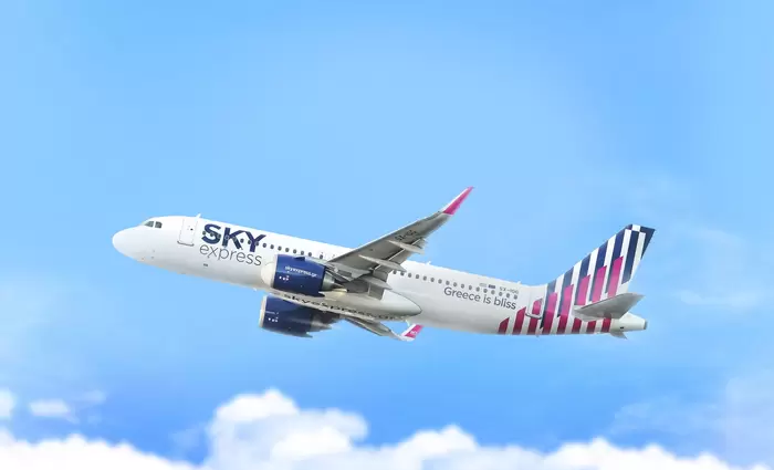 Χορηγία της αεροπορικής εταιρείας SKY express στην Πολεμική Αεροπορία