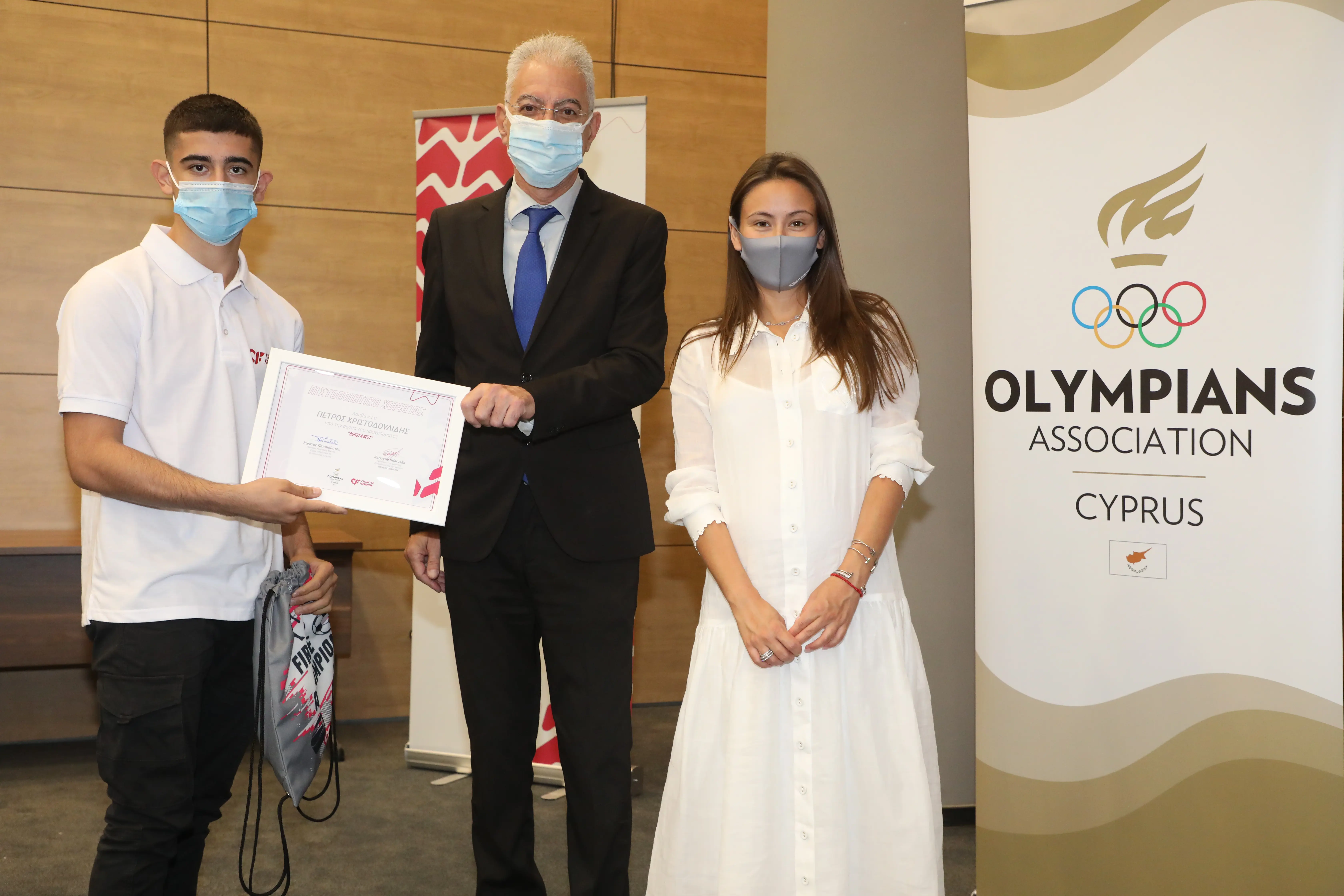 H Parimatch Foundation και οι Cyprus Olympians συνεχίζουν για 2η χρονιά να Στηρίζουν Νεαρούς Αθλητές με Χορηγία