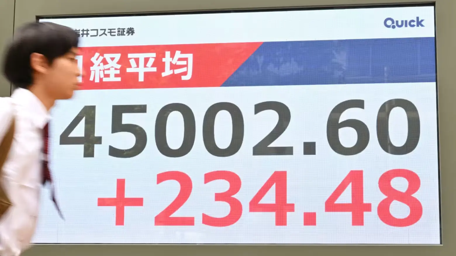 Οδηγός της ανόδου ο ιαπωνικός Nikkei στην Ασία – Έσπασε το φράγμα των 45.000 μονάδων για πρώτη φορά