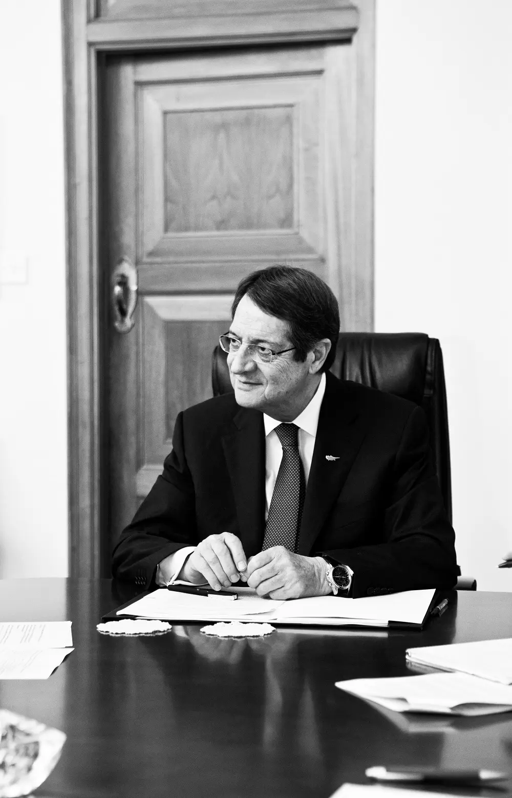 1. Νίκος Αναστασιάδης, Πρόεδρος της Κυπριακής Δημοκρατίας 