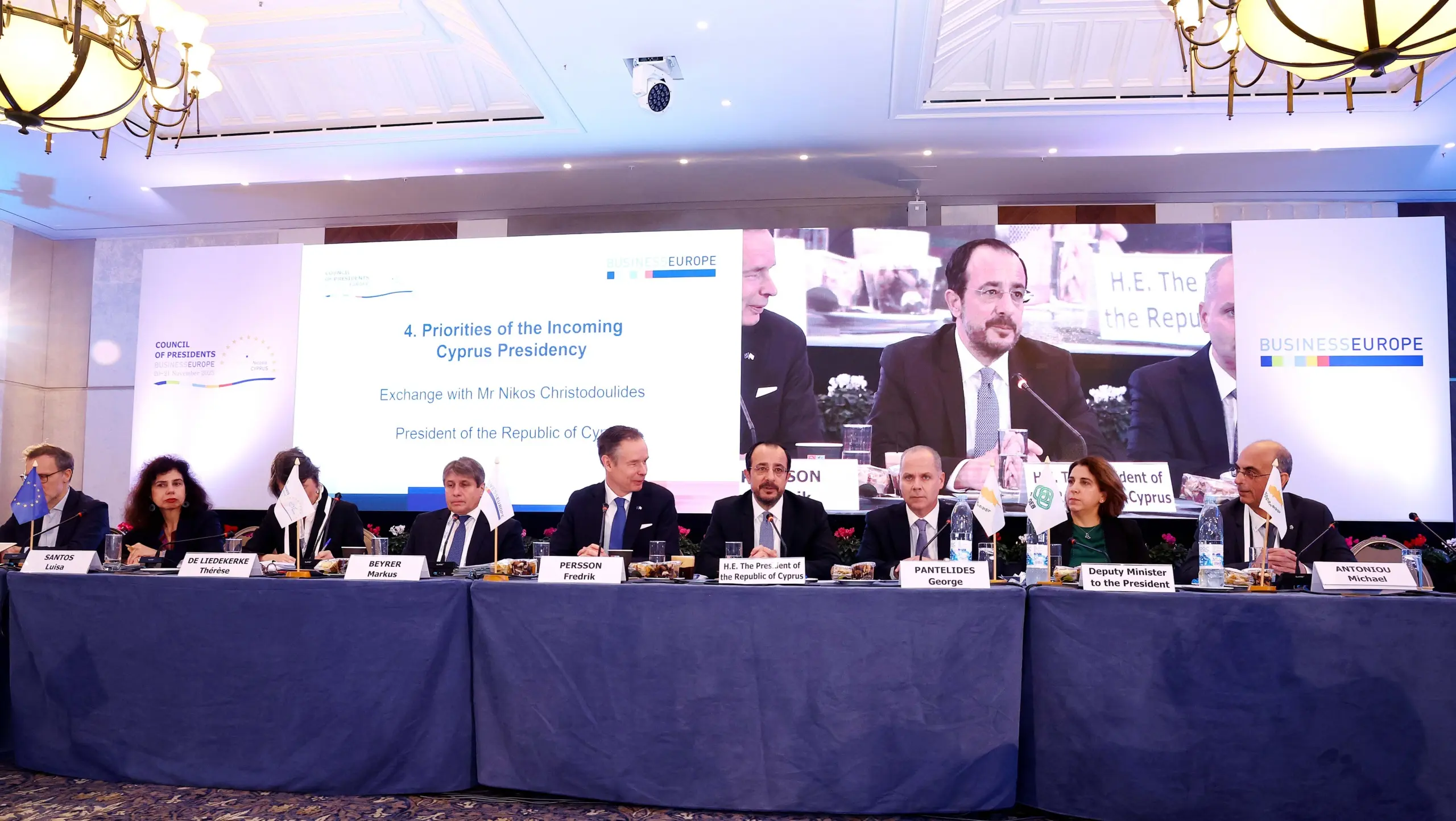 Τα έξι μηνύματα του ευρωπαϊκού επιχειρείν προς την Κυπριακή Προεδρία – Η «Διακήρυξη της Λευκωσίας»