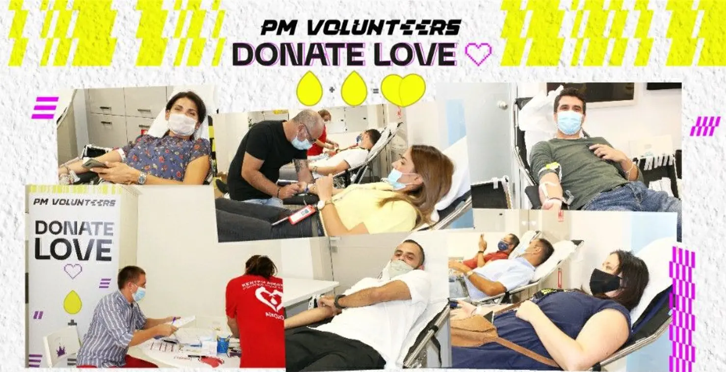 Ημέρα αιμοδοσίας Parimatch Tech