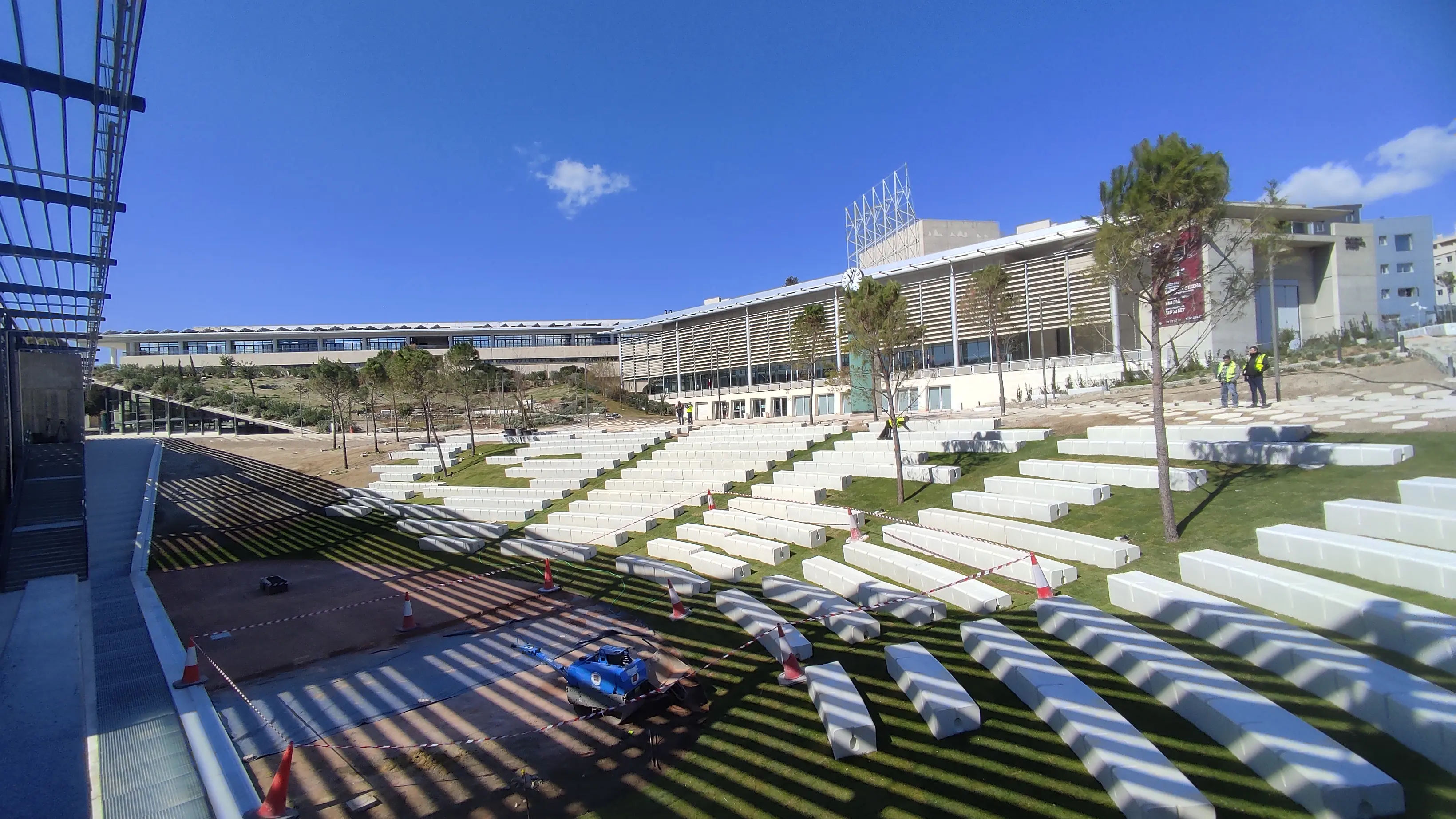 Αντίστροφη μέτρηση για την παράδοση του πάρκου στο παλιό ΓΣΠ (φωτογραφίες)