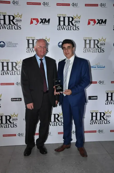Διάκριση της Cybarco Contracting στα Cyprus HR Awards 2019