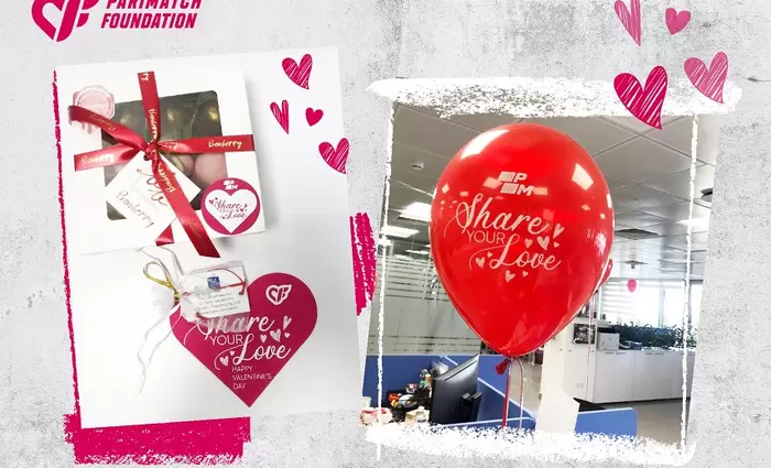 Valentine's Day από έναν εργοδότη προτίμησης, την Parimatch