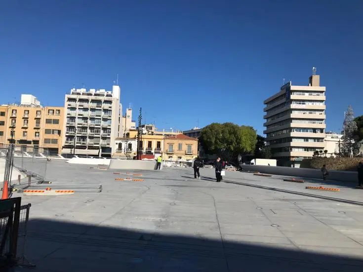 Δίνονται σήμερα στο κοινό τμήματα της Πλατείας Ελευθερίας