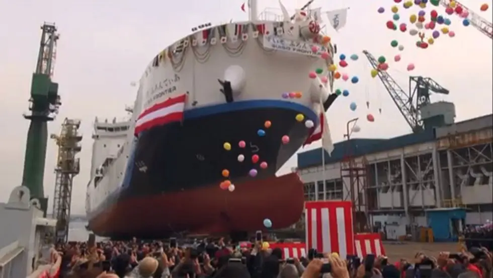 Το πρώτο πλοίο μεταφοράς υγροποιημένου υδρογόνου είναι γεγονός