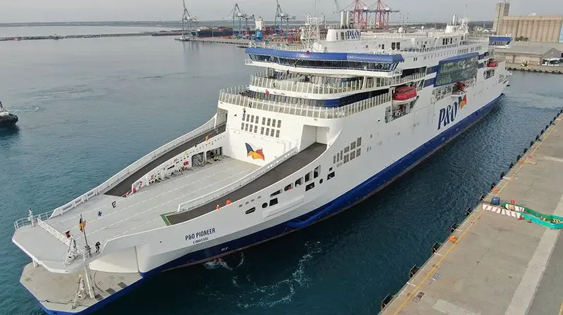 Το κυπριακής σημαίας υβριδικό πλοίο P&O Pioneer υποδέχθηκε η DP World Limassol