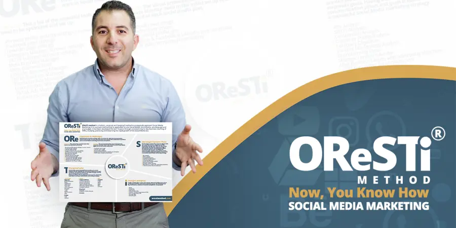 OReSTi method: Η 1η μέθοδος για Στρατηγική Προσέγγιση Μάρκετινγκ Μέσων Κοινωνικής Δικτύωσης