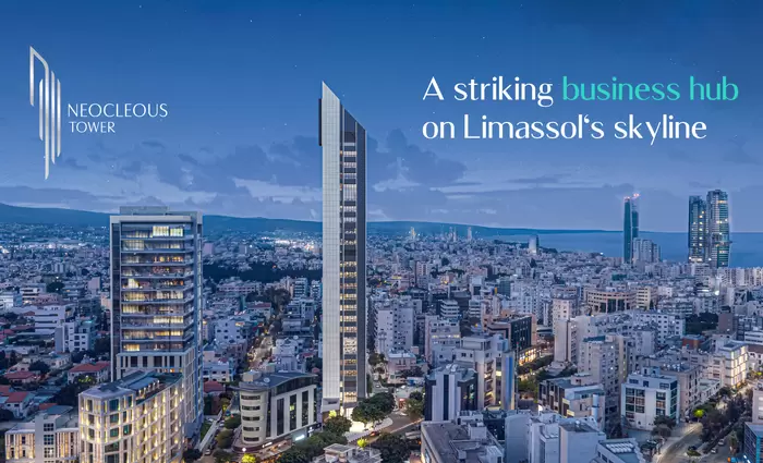 Neocleous Tower: Εμβληματικό Κτήριο Γραφείων με «πράσινα» χαρακτηριστικά στην καρδιά της Λεμεσού