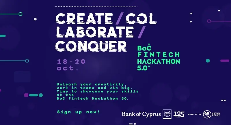 Τρ. Κύπρου: Διοργανώνει το 5ο BoC Fintech Hackathon για ανάπτυξη εφαρμογών